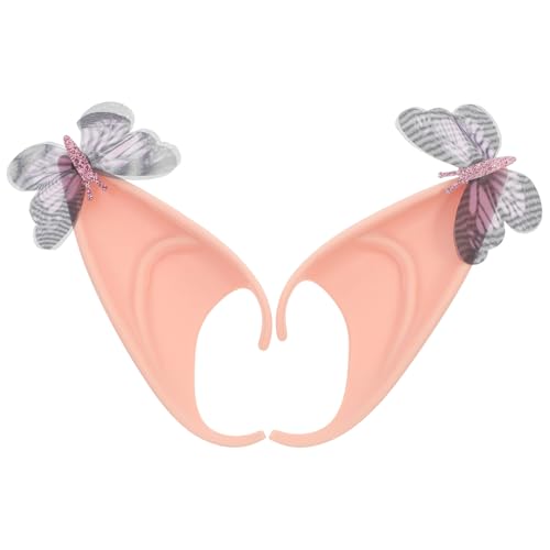 JOINPAYA 2St Elfenohren tierische Maske Halloween-Ohren Halloween-Maske Fuchsohren falsche Ohren halloween dekoration cosplay ohren Halloween-Cosplay-Ohr Ohren für Cosplay Emulsion Black JOINPAYA 2St Elfenohren tierische Maske Halloween-Ohren Halloween-Maske Fuchsohren falsche Ohren halloween dekoration cosplay ohren Halloween-Cosplay-Ohr Ohren für Cosplay Emulsion Black von JOINPAYA