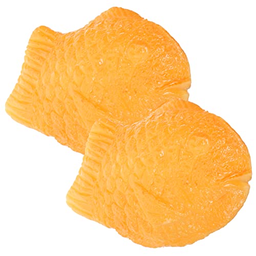 JOINPAYA 2St Gefälschter Taiyaki kinderspielzeug für hühner spielsachen Children Toys gefälschtes Essen Spielzeugnahrung Essen Harz Orange JOINPAYA 2St Gefälschter Taiyaki kinderspielzeug für hühner spielsachen Children Toys gefälschtes Essen Spielzeugnahrung Essen Harz Orange von JOINPAYA