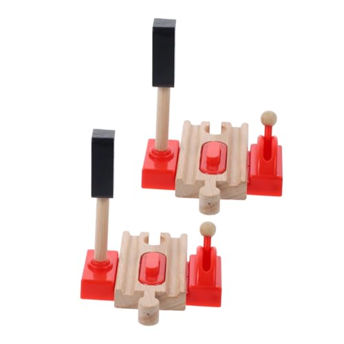 JOINPAYA Eisenbahnschienenspielzeug - Stilvolles Zubehörset Aus Holz Mit Bahnhof Und Ampel Für Kinder JOINPAYA Eisenbahnschienenspielzeug - Stilvolles Zubehörset Aus Holz Mit Bahnhof Und Ampel Für Kinder von JOINPAYA