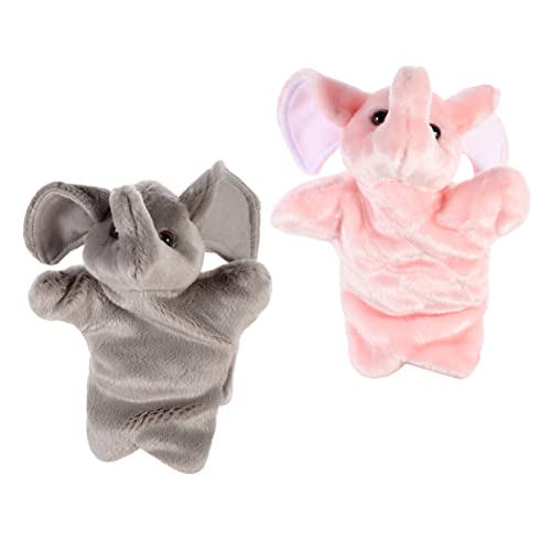 JOINPAYA 2 Stück Elefantenspielzeug Für Babys Interaktive Handpuppe Elefantenspielzeug Weiches Plüschmaterial Für Jungen Und Mädchen JOINPAYA 2 Stück Elefantenspielzeug Für Babys Interaktive Handpuppe Elefantenspielzeug Weiches Plüschmaterial Für Jungen Und Mädchen von JOINPAYA