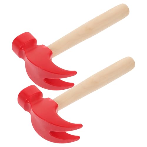 JOINPAYA 2St Holzspielzeug für Kleinkindspielzeug Minihammer Kleiner Hammer Kinderhämmer kinderspielzeug kinderwerkzeug Kleiner Schlaghammer Hammerspielzeug hölzern von JOINPAYA