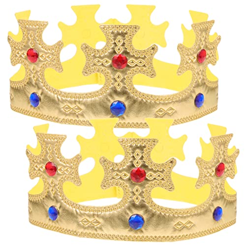 JOINPAYA 2St Krone kinderkleider kinderkostüme party mitgebsel kinder gebutagsdeko Babymützen Geburtstagsfeier Kindergeburtstagsmütze Geburtstagskopfbedeckungen für Kinder Abs Golden JOINPAYA 2St Krone kinderkleider kinderkostüme party mitgebsel kinder gebutagsdeko Babymützen Geburtstagsfeier Kindergeburtstagsmütze Geburtstagskopfbedeckungen für Kinder Abs Golden von JOINPAYA