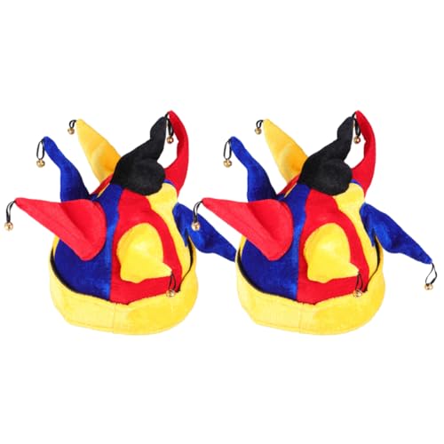 JOINPAYA Lustiges Clown-kostümzubehör 2-teilig Baumwoll-halloween-mütze Für Erwachsene Jungen Und Mädchen von JOINPAYA