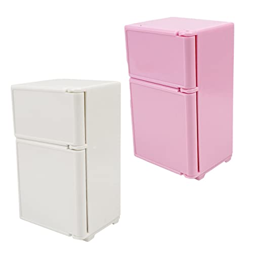 JOINPAYA 2St Puppenhaus Kühlschrank Kinder kühlschrank Spielzeug kühlschrank Spielzeug für Kinder Spielzeugpuppenhausmöbel Miniatur-Hausmöbel Puppenhauszubehör Puppenhausmöbel Miniatur JOINPAYA 2St Puppenhaus Kühlschrank Kinder kühlschrank Spielzeug kühlschrank Spielzeug für Kinder Spielzeugpuppenhausmöbel Miniatur-Hausmöbel Puppenhauszubehör Puppenhausmöbel Miniatur von JOINPAYA
