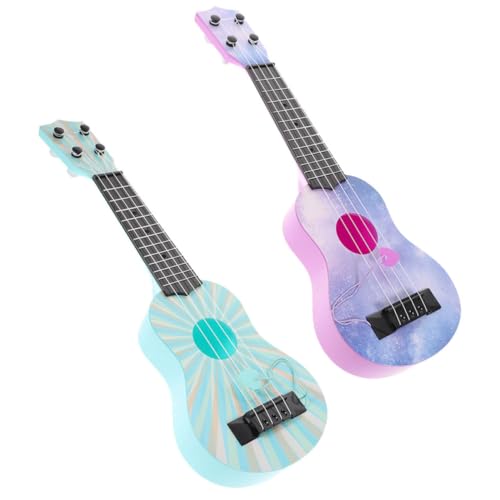 JOINPAYA 2-teiliges Gitarrenspielzeug Für Kinder – Kleinkind-Ukulele Mit Leuchtendem Simulationsdesign Perfektes Zum Geburtstag Und Für Die Musikalische Früherziehung JOINPAYA 2-teiliges Gitarrenspielzeug Für Kinder – Kleinkind-Ukulele Mit Leuchtendem Simulationsdesign Perfektes Zum Geburtstag Und Für Die Musikalische Früherziehung von JOINPAYA