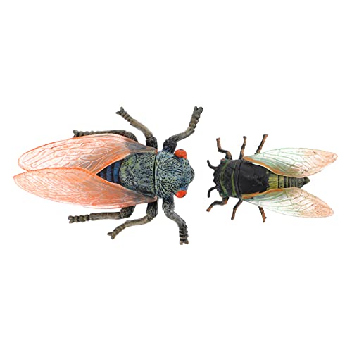 JOINPAYA 2St Wilde Insektenspielzeuge Insekten Naturgetreue Insektenmodelle gefälschte Fehler Zikadenfigur kinderspielzeug Zikaden für Plastik von JOINPAYA