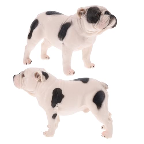 JOINPAYA Realistische Tier Figur Hund Figur Statue Bulldog Ornamente für Home Schreibtisch JOINPAYA Realistische Tier Figur Hund Figur Statue Bulldog Ornamente für Home Schreibtisch von JOINPAYA