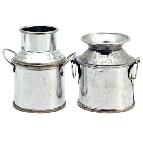 JOINPAYA Puppenhaus Zubehör Mini Metall Krug Eisen Eimer Vase Für Wohnkultur Spielzeug JOINPAYA Puppenhaus Zubehör Mini Metall Krug Eisen Eimer Vase Für Wohnkultur Spielzeug von JOINPAYA