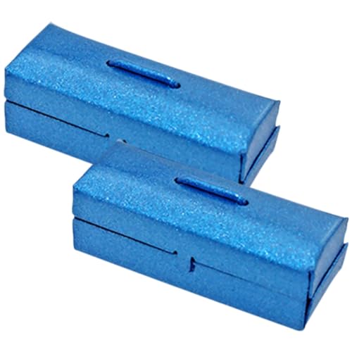 JOINPAYA 2St kleine Werkzeugkiste Mini-Dinge Mini-Puppen-Sachen Mädchen Werkzeugkoffer Miniatur-Möbeldekor Werkzeugkasten Zubehör Puppen-Werkzeugkasten Legierung Blue JOINPAYA 2St kleine Werkzeugkiste Mini-Dinge Mini-Puppen-Sachen Mädchen Werkzeugkoffer Miniatur-Möbeldekor Werkzeugkasten Zubehör Puppen-Werkzeugkasten Legierung Blue von JOINPAYA