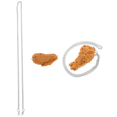 JOINPAYA 2St kreative Halskette Hühnerkostüm Huhn Hühnerfutter Hühnerbeinsocken lustige Accessoires mockin Ketten huehner jewlery Hühnerhalskette Hip-Hop-Halskette Lebensmittelmodelle PVC JOINPAYA 2St kreative Halskette Hühnerkostüm Huhn Hühnerfutter Hühnerbeinsocken lustige Accessoires mockin Ketten huehner jewlery Hühnerhalskette Hip-Hop-Halskette Lebensmittelmodelle PVC von JOINPAYA