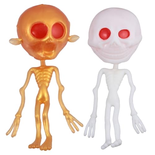 JOINPAYA Halloween Party Favors Trick Witz Dekoration 2pcs Teufel Geist Handpuppen Biegsamen Spielzeug Zufällige Stil von JOINPAYA