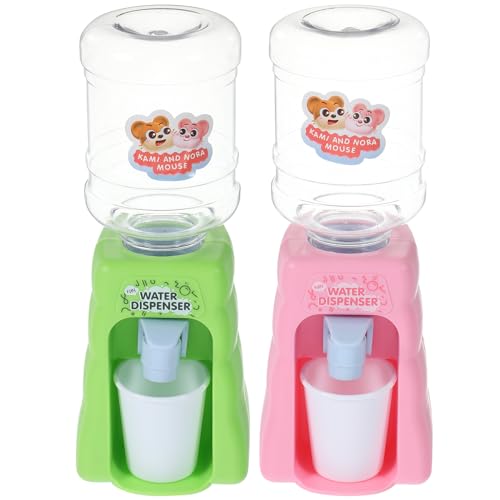 JOINPAYA 2 Stück Mini-wasserspender-Spielzeug – Rollenspiel-getränke- Und Küchenspielzeug Für Kinder – Simuliertes Haushaltsgerät – Mini-wasserspender Für Kinder von JOINPAYA