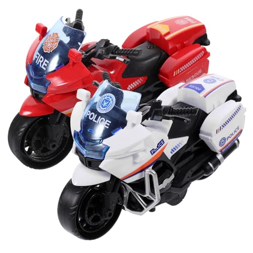 JOINPAYA 2St motorikspielzeug spielzeugmotorrad Rennmotorrad Autos Babyauto Autospielzeug kleines Motorradspielzeug Kunststoff-Rückziehwagen Plastik von JOINPAYA