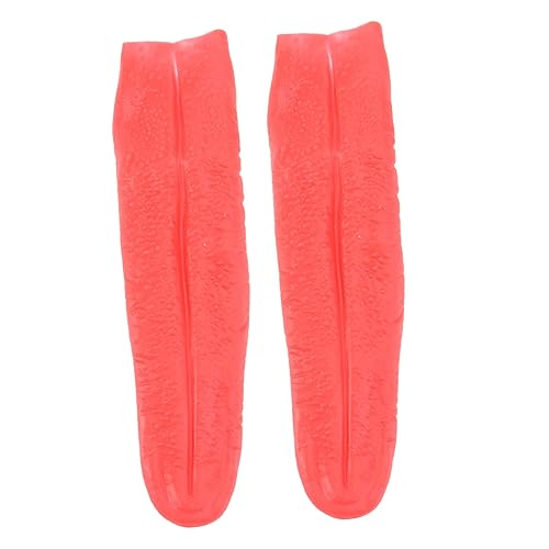 JOINPAYA 2 Stücke Rote Zunge Requisiten Für Halloween Cosplay Kostüme Scary Bühne Streich Zubehör JOINPAYA 2 Stücke Rote Zunge Requisiten Für Halloween Cosplay Kostüme Scary Bühne Streich Zubehör von JOINPAYA