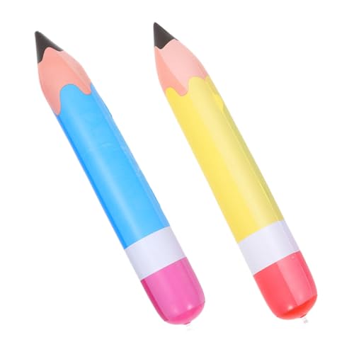 JOINPAYA 2Stücke Große Aufblasbare Bleistiftballons Langlebige Schulanfang Dekoration für Klassenzimmer und Partys Wiederverwendbare Jumbo Bleistifte JOINPAYA 2Stücke Große Aufblasbare Bleistiftballons Langlebige Schulanfang Dekoration für Klassenzimmer und Partys Wiederverwendbare Jumbo Bleistifte von JOINPAYA