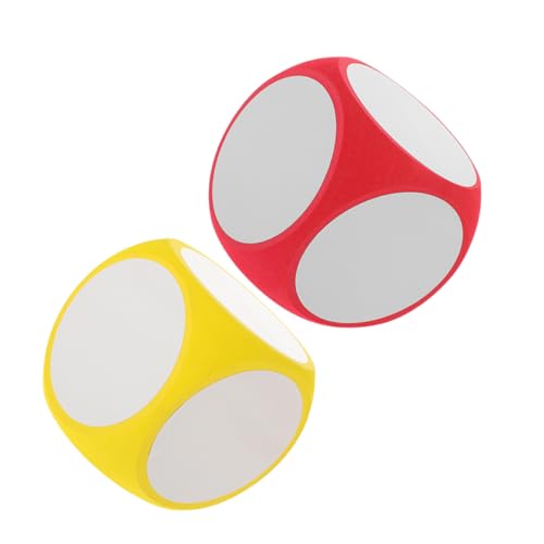 JOINPAYA 2Stücke Große Leere Würfel DIY Dice für Kreative Brettspiele Wiederbeschreibbar Vielseitig Einsetzbar für und Spielaktivitäten JOINPAYA 2Stücke Große Leere Würfel DIY Dice für Kreative Brettspiele Wiederbeschreibbar Vielseitig Einsetzbar für und Spielaktivitäten von JOINPAYA