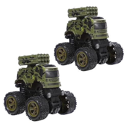 JOINPAYA 2Stücke Inertiales Offroad Auto Auto Mit Push Go Funktion Für Jungen Und Mädchen Ab Jahren Spielzeugfahrzeuge Buntem Design von JOINPAYA