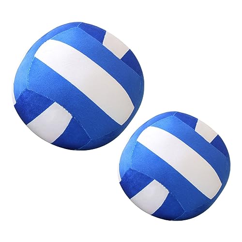 JOINPAYA Weiche Volleyball Plüsch Spielzeug 2 Stücke Volleyball Stofftier Sport Decor JOINPAYA Weiche Volleyball Plüsch Spielzeug 2 Stücke Volleyball Stofftier Sport Decor von JOINPAYA