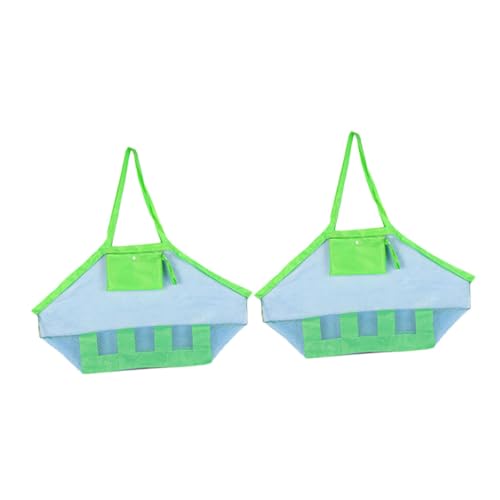 JOINPAYA 2pcs Einkaufstasche Aus Mesh Sandspielzeug-Organizer Zusammenklappbares Sandspielzeug Für Den Strand Strandspielzeug Mesh-strandtaschen Netztasche Groß Mesh-Rucksack Für Den Strand JOINPAYA 2pcs Einkaufstasche Aus Mesh Sandspielzeug-Organizer Zusammenklappbares Sandspielzeug Für Den Strand Strandspielzeug Mesh-strandtaschen Netztasche Groß Mesh-Rucksack Für Den Strand von JOINPAYA