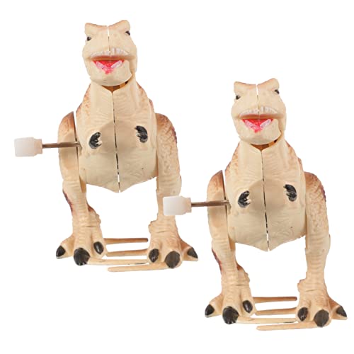 JOINPAYA 2st Dinosaurier- Dinosaurier-spielset Dinosaurier-lernspielzeug Aufziehspielzeug Für Kleine Dinosaurierspielzeuge Realistische Dinosaurierspielzeuge Plastik von JOINPAYA