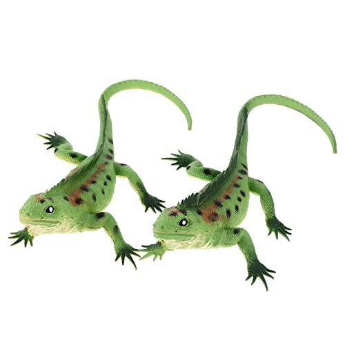 JOINPAYA Hochwertiges Eidechsenfiguren-Spielzeug 2-teiliges Pädagogisches Eidechsenmodell Mit Einzigartiger Form Und Sound-quetschfunktion JOINPAYA Hochwertiges Eidechsenfiguren-Spielzeug 2-teiliges Pädagogisches Eidechsenmodell Mit Einzigartiger Form Und Sound-quetschfunktion von JOINPAYA