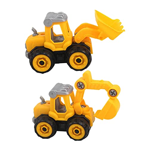 JOINPAYA DIY Assemble Engineering Fahrzeug Bausatz Mit Bagger Und Bulldozer Für Lernspielzeug Für Kreatives Perfektes Für Jungen Und ädchen JOINPAYA DIY Assemble Engineering Fahrzeug Bausatz Mit Bagger Und Bulldozer Für Lernspielzeug Für Kreatives Perfektes Für Jungen Und ädchen von JOINPAYA