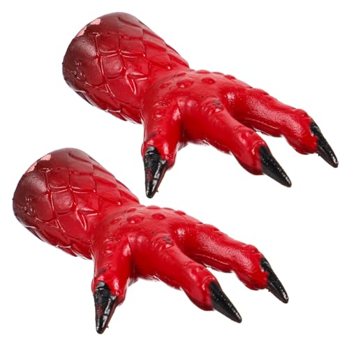 JOINPAYA 2st Fingerspielzeug Rollenspiel Falsche Nägel Halloween Gefälschte Finger Fingernägel Für Halloween Simulation Maskerade Requisiten Fingernägel Für Cosplay Streichwerkzeuge Plastik von JOINPAYA