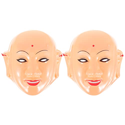 JOINPAYA 2st Gruselige Cosplay-maske Halloween Gruselig Gesicht Maskerade Kostüm Masken Halloween-maske Gruselige Halloween-party-maske Halloween-cosplay-maske Horror-maske Plastik von JOINPAYA