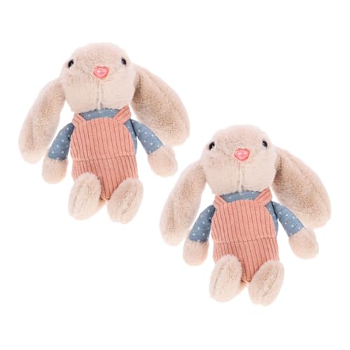 JOINPAYA 2st Kaninchen-plüschtier-schlüsselanhänger Figuren Küken Füttern Puppe Schlüsselanhänger Abdecken Ammer Stofftier-Charme Plüsch-Kaninchen-anhänger Kurzer Plüsch JOINPAYA 2st Kaninchen-plüschtier-schlüsselanhänger Figuren Küken Füttern Puppe Schlüsselanhänger Abdecken Ammer Stofftier-Charme Plüsch-Kaninchen-anhänger Kurzer Plüsch von JOINPAYA