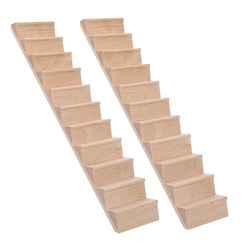 JOINPAYA Puppenhaus-treppen-Set Holz-Miniatur-treppe Für Spielhaus Simulierte Möbelmodelle JOINPAYA Puppenhaus-treppen-Set Holz-Miniatur-treppe Für Spielhaus Simulierte Möbelmodelle von JOINPAYA