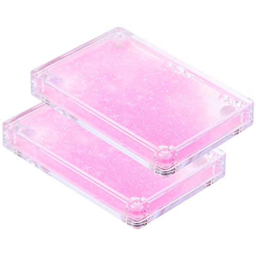 JOINPAYA 2st Kleine Eiswürfel Aufkleber Für Küchenzubehör Kefir Brief Schalthebel Mehlsieb Sieben Ölbeständige Aufkleberdekoration Automatisches Sieb Bausätze Glücklich Spiel Die Acryl Rosa von JOINPAYA