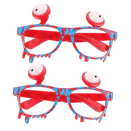 JOINPAYA 2st Lustige Brille Halloween-partygeschenke Steampunk-Sonnenbrille Halloween- Herz Brille Kostüm Halloween-Party-Brille Halloween-Brillen-neuheit Augapfel-Brille Ac-objektive JOINPAYA 2st Lustige Brille Halloween-partygeschenke Steampunk-Sonnenbrille Halloween- Herz Brille Kostüm Halloween-Party-Brille Halloween-Brillen-neuheit Augapfel-Brille Ac-objektive von JOINPAYA