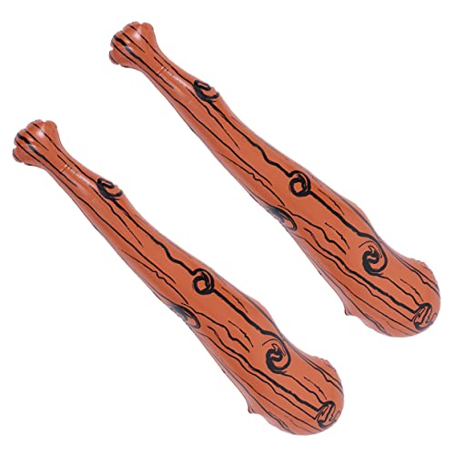 JOINPAYA 2st PVC-baseballschläger Doppelt Netz Bam Fledermäuse Sport Schlag Blitz Karnevals-jubelstock Anfeuerungsstab Aus PVC Partygeschenke Anfeuerungsstab Für Brown von JOINPAYA