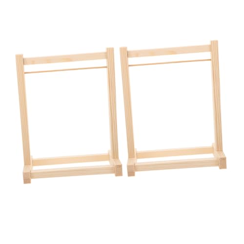 JOINPAYA Puppenhaus-Garderobe Miniatur-Modell- Puppenmöbel Puppenkleiderständer Aus Holz von JOINPAYA