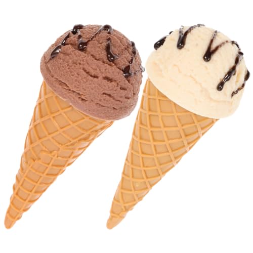 JOINPAYA 2st Simulations- Eisbecher Eistüte Creme Eismaschine Zapfen Eiswagen Für Eisspielzeug Für Eisriegelform Simuliertes Eisdekor PVC JOINPAYA 2st Simulations- Eisbecher Eistüte Creme Eismaschine Zapfen Eiswagen Für Eisspielzeug Für Eisriegelform Simuliertes Eisdekor PVC von JOINPAYA