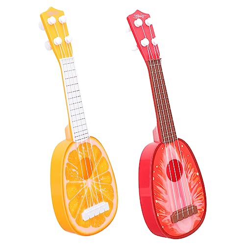 JOINPAYA Mini-Ukulele-Gitarren-spielzeugset Simulierte Gitarre Für Jungen Und Mädchen Frühes Lernen Musikinstrument Für Kleinkinder von JOINPAYA