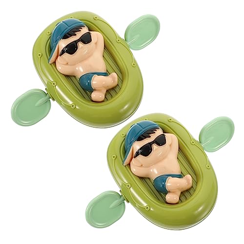 JOINPAYA Interaktives Baby-badespielzeug – 2-teiliges Aufzieh-badespielzeug Schwimmbeckenspielzeug Babyparty-Spielzeug Perfekt Für Kleinkinder Und Kinder von JOINPAYA