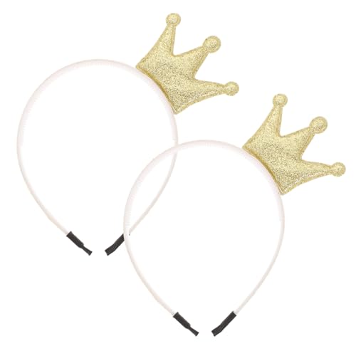 JOINPAYA 2stücke Goldene Prinzessinnen Krone Für Mädchen Funkelnde Haarreifen Für Partys Geburtstage Und Besondere Anlässe Glitzernde Haaraccessoires Für Kleine Damen von JOINPAYA