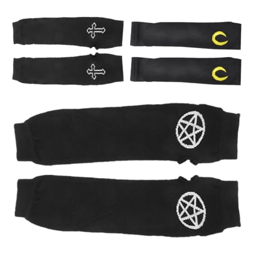 JOINPAYA Detaillierte Handwerkskunst Ninja-fäustlinge Halbfinger-Armstulpen Für Frauen Für Cosplay-kostüme von JOINPAYA