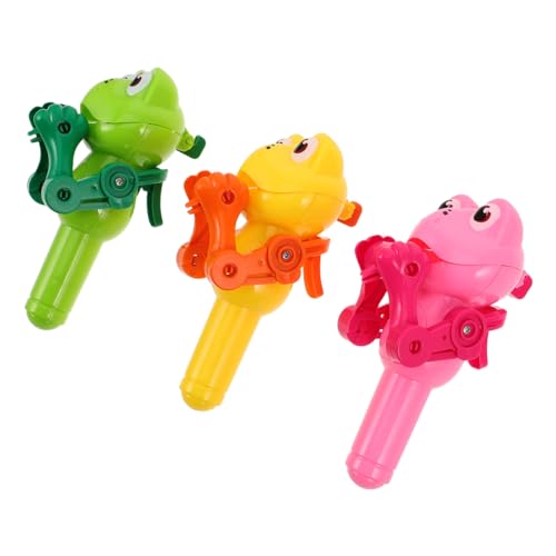 JOINPAYA 3 STK Lollipop-Roboter für Frosch süßigkeiten Froschartefakt Kindermaschine mit Fruchtgeschmack Partydekorationen von Monster Inc Spaß Plastik von JOINPAYA
