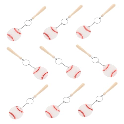 JOINPAYA 3 Sätze Baseball Schlüsselanhänger Doppelseitig Bedruckt Dekorative Taschenanhänger Für Sportliebhaber Für Und Partys 10 Stück * 3 JOINPAYA 3 Sätze Baseball Schlüsselanhänger Doppelseitig Bedruckt Dekorative Taschenanhänger Für Sportliebhaber Für Und Partys 10 Stück * 3 von JOINPAYA
