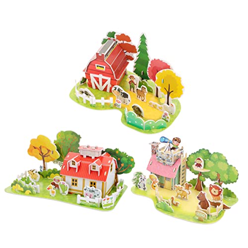 JOINPAYA 3 Sätze Erleuchtungs-Puzzle- Pädagogisches Pädagogisches Lernspielzeug Dreidimensionale Rätsel Cartoon-3d-rätsel Kinderspielzeug Kognitive Spielsachen Schaum JOINPAYA 3 Sätze Erleuchtungs-Puzzle- Pädagogisches Pädagogisches Lernspielzeug Dreidimensionale Rätsel Cartoon-3d-rätsel Kinderspielzeug Kognitive Spielsachen Schaum von JOINPAYA