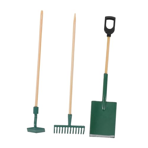 JOINPAYA 3 Sätze Maßstab Puppenhaus Gartendeko mit Schaufel Rechen Hacke Robuste Mini Gartengeräte für Puppenhaus Bonsai Sukkulenten Dekoration und Spiel JOINPAYA 3 Sätze Maßstab Puppenhaus Gartendeko mit Schaufel Rechen Hacke Robuste Mini Gartengeräte für Puppenhaus Bonsai Sukkulenten Dekoration und Spiel von JOINPAYA