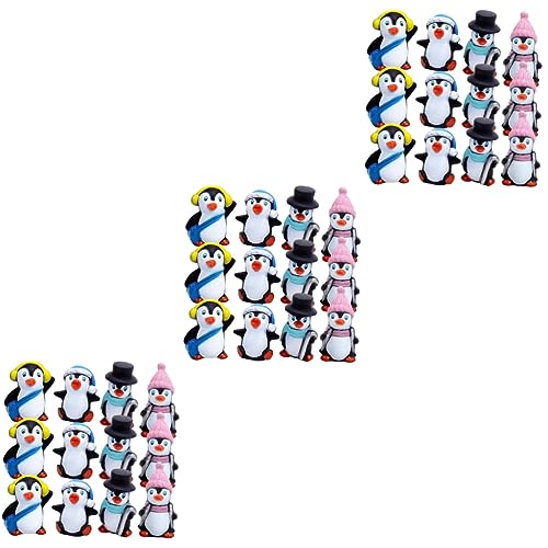 JOINPAYA 3 Sätze Winter Pinguin Ornament Pinguin Skulptur Pinguin Becher Kleine Pinguin Figur Positiver Pinguin Kleine Terrarium Figur Pinguin Weihnachtsdekoration 12 Stücke * 3 JOINPAYA 3 Sätze Winter Pinguin Ornament Pinguin Skulptur Pinguin Becher Kleine Pinguin Figur Positiver Pinguin Kleine Terrarium Figur Pinguin Weihnachtsdekoration 12 Stücke * 3 von JOINPAYA
