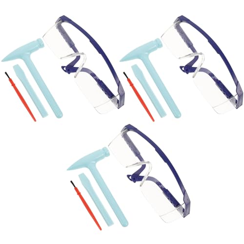 JOINPAYA 3 Sets Kinder Ausgrabung Werkzeug Set Hammer Pinsel Meißel Für Archäologie Pretend Spielen JOINPAYA 3 Sets Kinder Ausgrabung Werkzeug Set Hammer Pinsel Meißel Für Archäologie Pretend Spielen von JOINPAYA