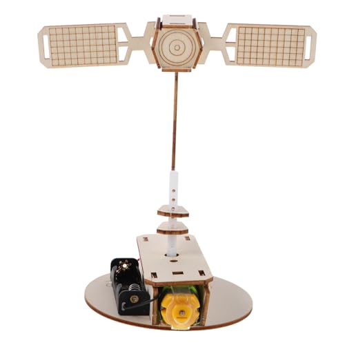 JOINPAYA 3 Satz Holzpuzzle Satellitenmodell mit Drehbaren Teilen Stem -bausatz für DIY Weltraumtechnik Experimentierset für Jungen und Mädchen JOINPAYA 3 Satz Holzpuzzle Satellitenmodell mit Drehbaren Teilen Stem -bausatz für DIY Weltraumtechnik Experimentierset für Jungen und Mädchen von JOINPAYA