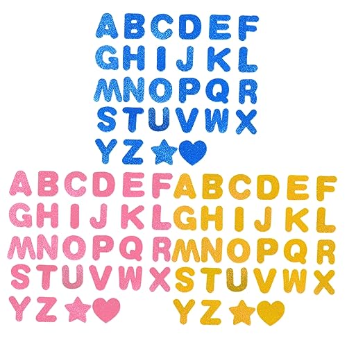 JOINPAYA 3 Sets Frühen Bildung Liefert Alphabet Aufkleber Pädagogisches Aufkleber Dekorative Aufkleber von JOINPAYA