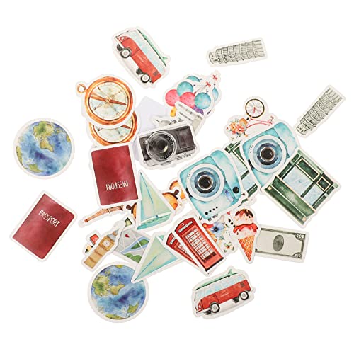 JOINPAYA Klebende Scrapbook-Aufkleber Reisethema Dekorative Aufkleber Für Laptop Tagebuch Sicheres Papiermaterial JOINPAYA Klebende Scrapbook-Aufkleber Reisethema Dekorative Aufkleber Für Laptop Tagebuch Sicheres Papiermaterial von JOINPAYA