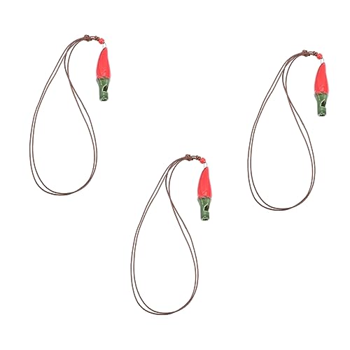 JOINPAYA 3-teilige Keramik-pfeifenkette – Pfeifenspielzeug Für Kinder Hängende Pfeifendekoration Sicheres Und Ergonomisches Design von JOINPAYA