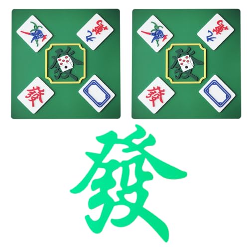JOINPAYA Flexibler Mahjong-kuchen 3er-pack Mini-mahjong-form Dekorationen Für Geburtstagskuchen Backornamente Cupcake-verzierungen Realistisches Chinesisches von JOINPAYA